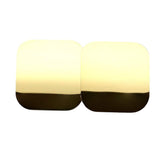 Stainless Steel Square Domed Stud Earrings - Madeline Love - Flyclothing LLC