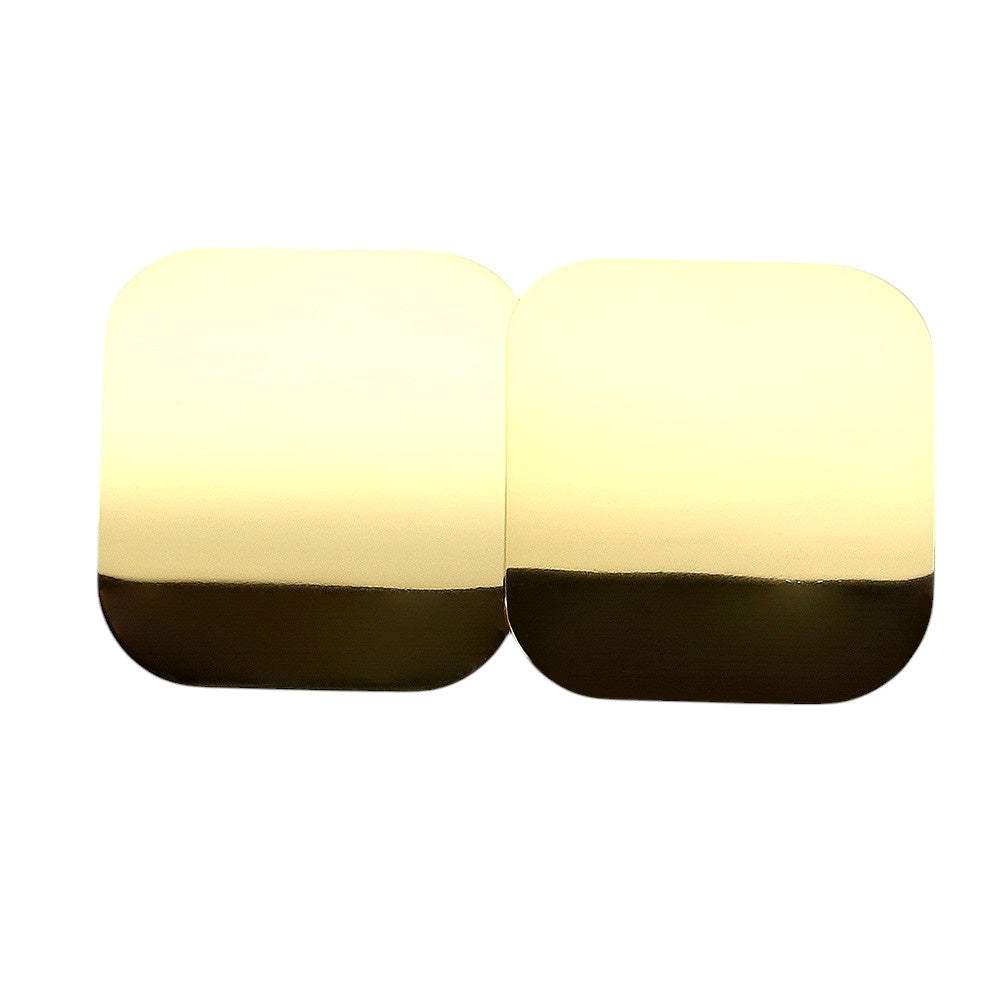 Stainless Steel Square Domed Stud Earrings - Madeline Love - Flyclothing LLC