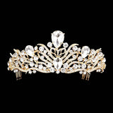 Teardrop Stone Accented Princess Tiara - Madeline Love - Flyclothing LLC