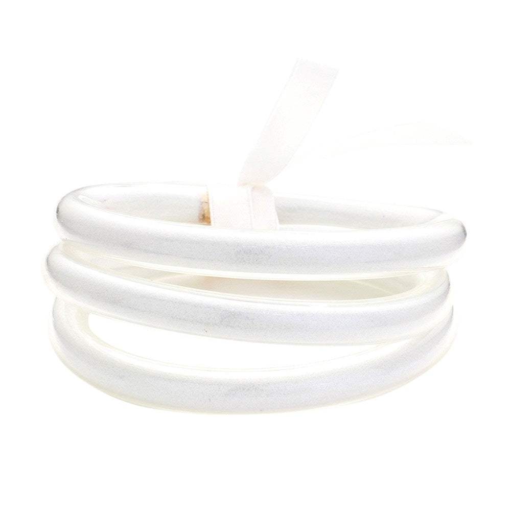 3PCS Glitter Jelly Tube Bangle Bracelet - Madeline Love - Flyclothing LLC