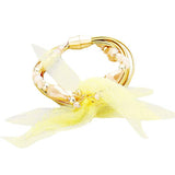 Multi Strand Cord Beaded Mesh Flower Magnetic Bracelet - Madeline Love - Flyclothing LLC