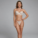 Golden Hour Seduction 4 Piece Lingerie Set