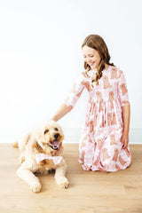 Goldendoodle 3/4 Sleeve Pocket Twirl Dress - Mila & Rose ® - Flyclothing LLC