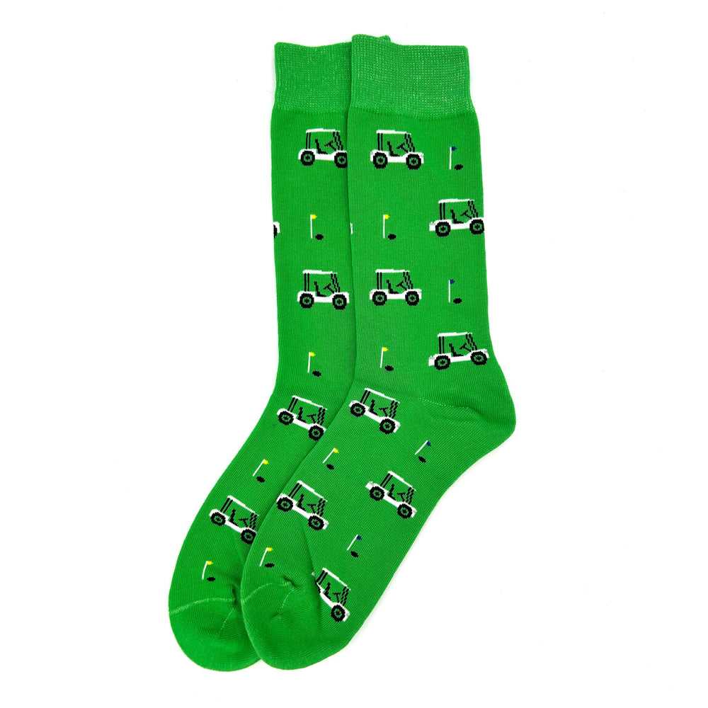 Golf Cart Novelty Socks - Ivy + Cloth - Flyclothing LLC