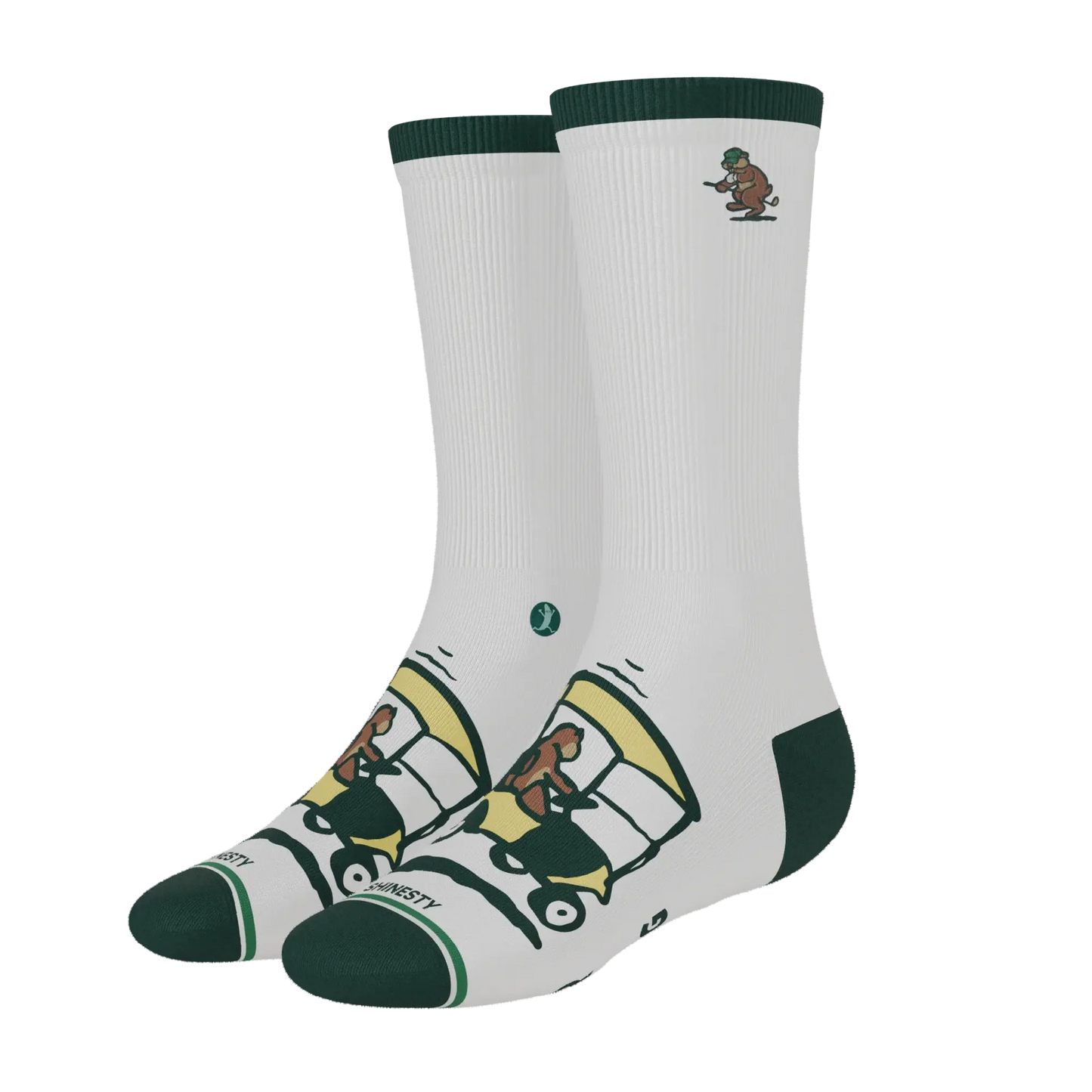 The Golpher | Golf Gopher Heel Hammock™ Crew Socks - Shinesty - Flyclothing LLC