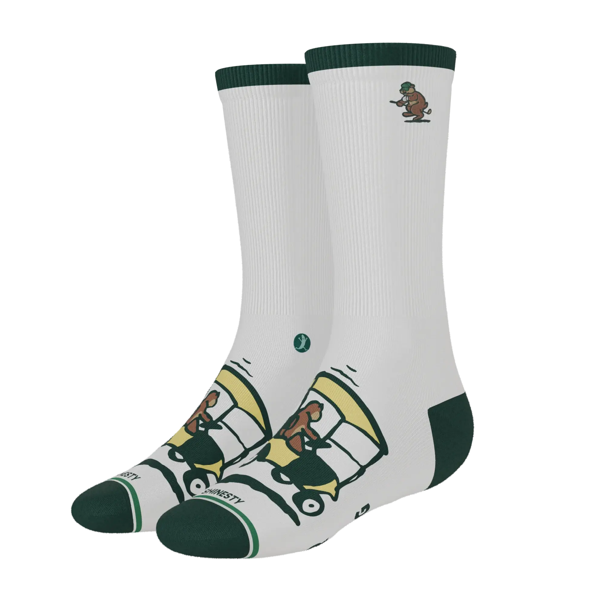 The Golpher | Golf Gopher Heel Hammock™ Crew Socks - Shinesty - Flyclothing LLC