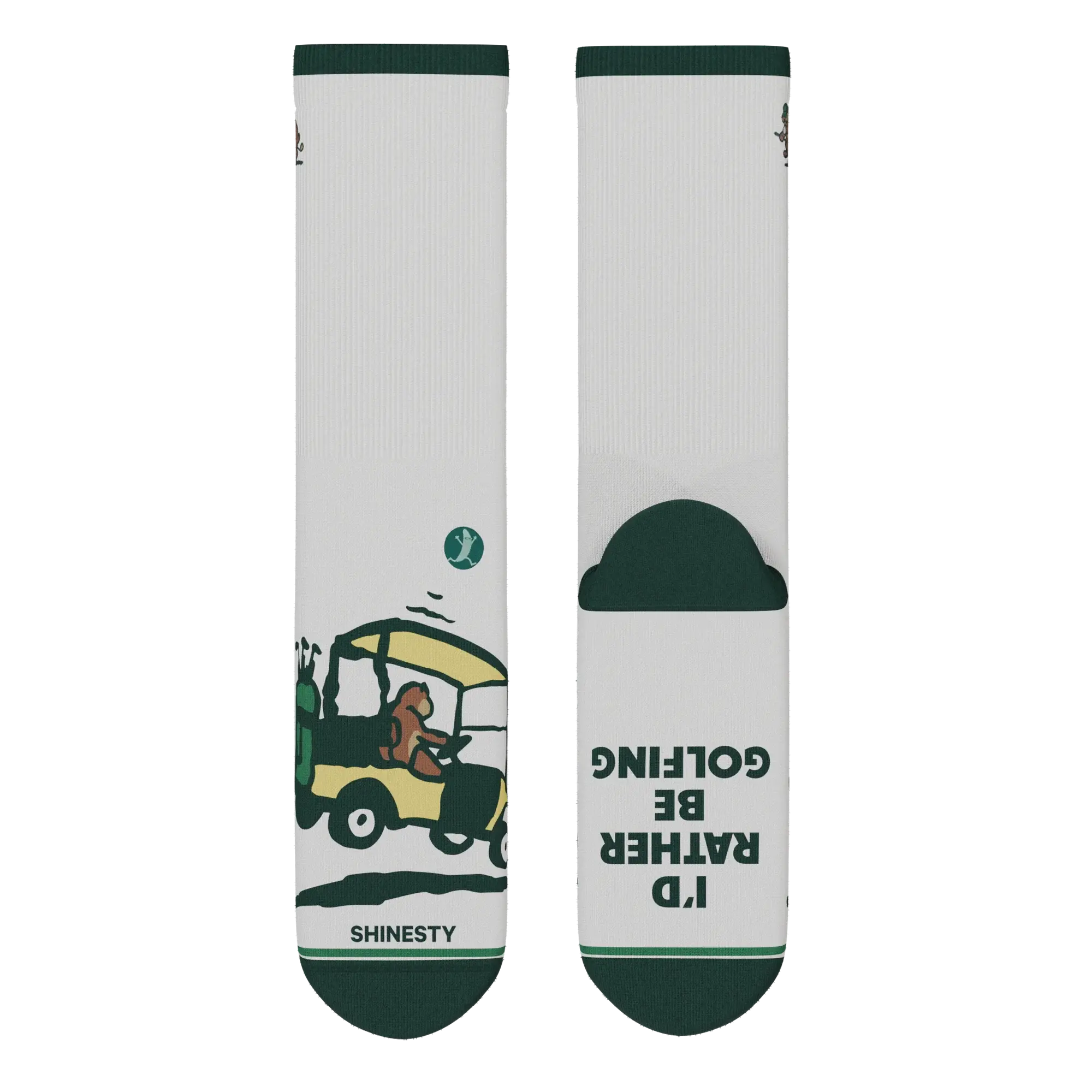 The Golpher | Golf Gopher Heel Hammock™ Crew Socks - Shinesty - Flyclothing LLC