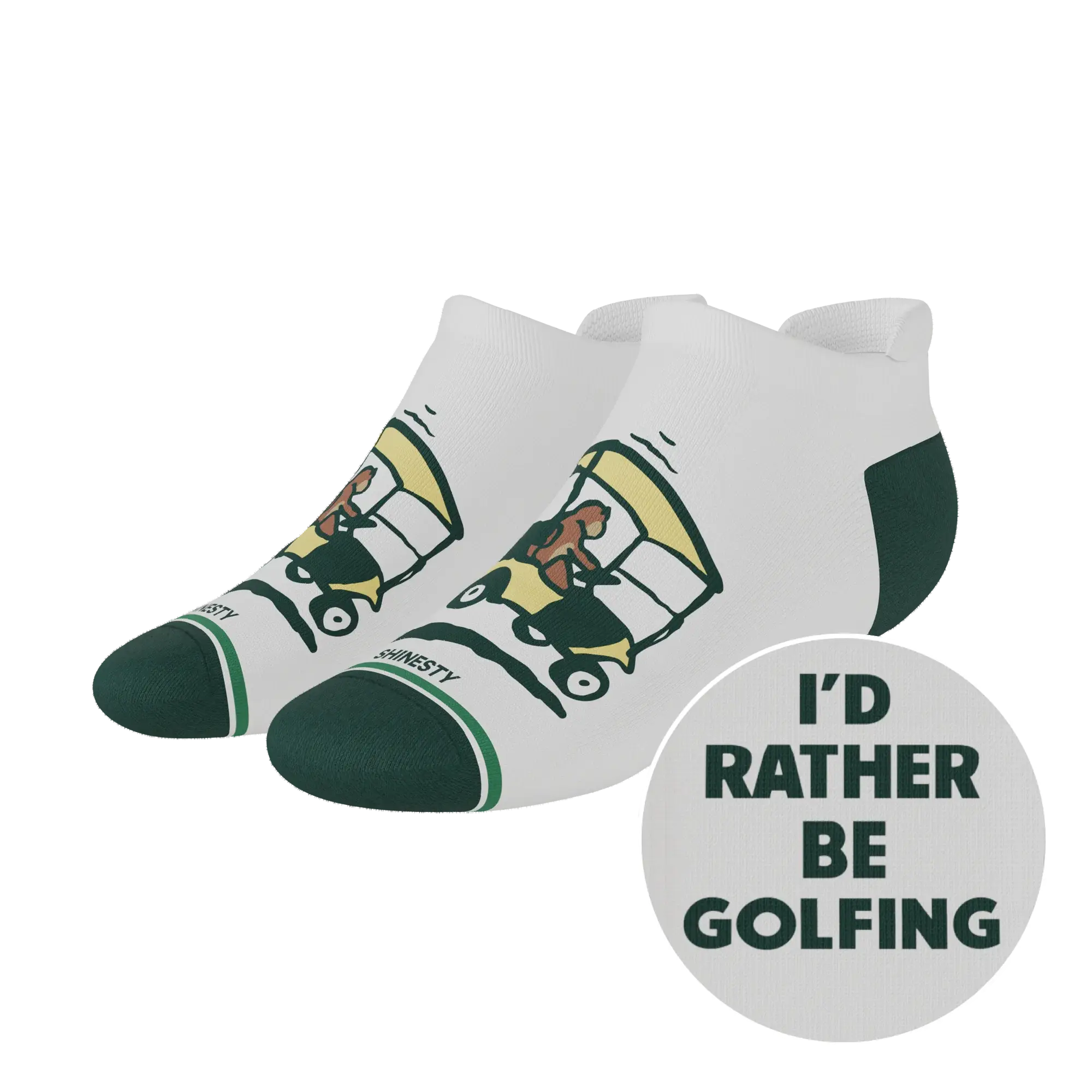 The Golpher | Golf Gopher Heel Hammock™ Ankle Socks - Shinesty - Flyclothing LLC