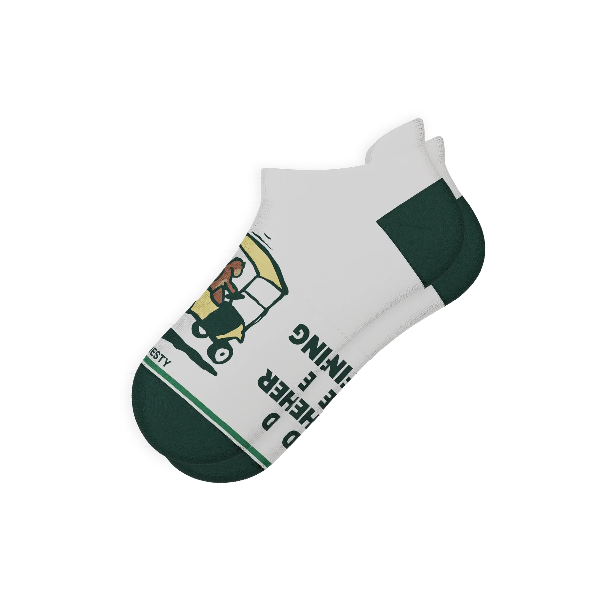 The Golpher | Golf Gopher Heel Hammock™ Ankle Socks - Shinesty - Flyclothing LLC