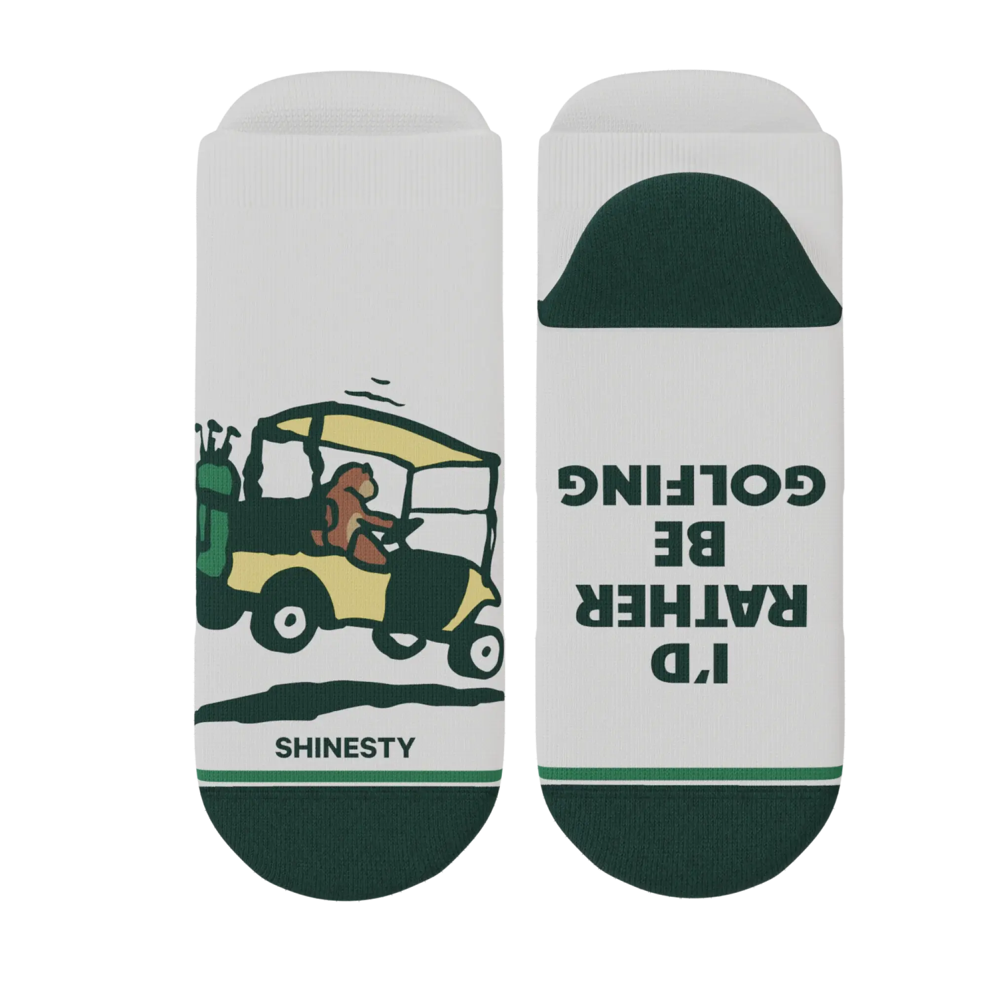 The Golpher | Golf Gopher Heel Hammock™ Ankle Socks - Shinesty - Flyclothing LLC