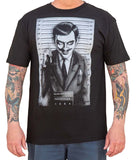 Black Market Art Company GOMEZ Men's T-Shirt| Gomez Addams Family Mugshot 