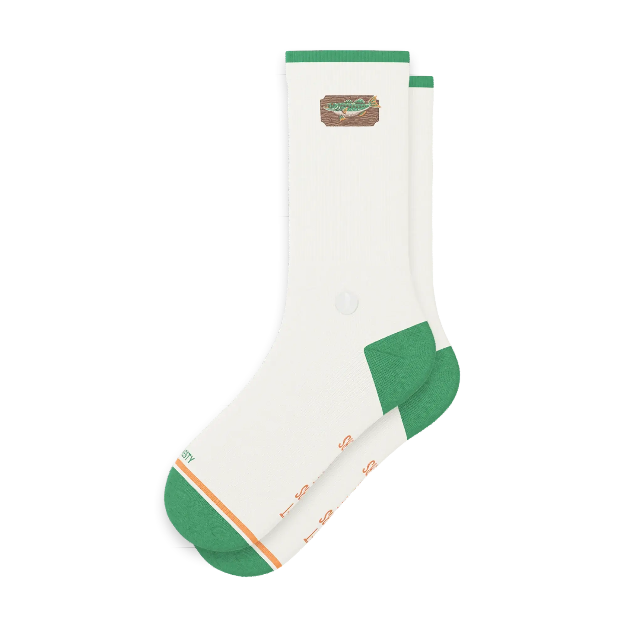 The Gone Fishing | Fishing Heel Hammock™ Crew Socks - Shinesty - Flyclothing LLC