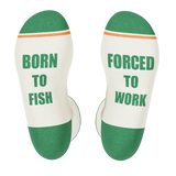 The Gone Fishing | Fishing Heel Hammock™ Crew Socks - Shinesty - Flyclothing LLC