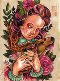 Black Market Art Company Good Nite My Dear Print