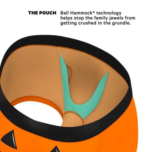 The Good Gourd | Jack O Lantern Ball Hammock® Pouch Trunks Underwear - Shinesty - Flyclothing LLC