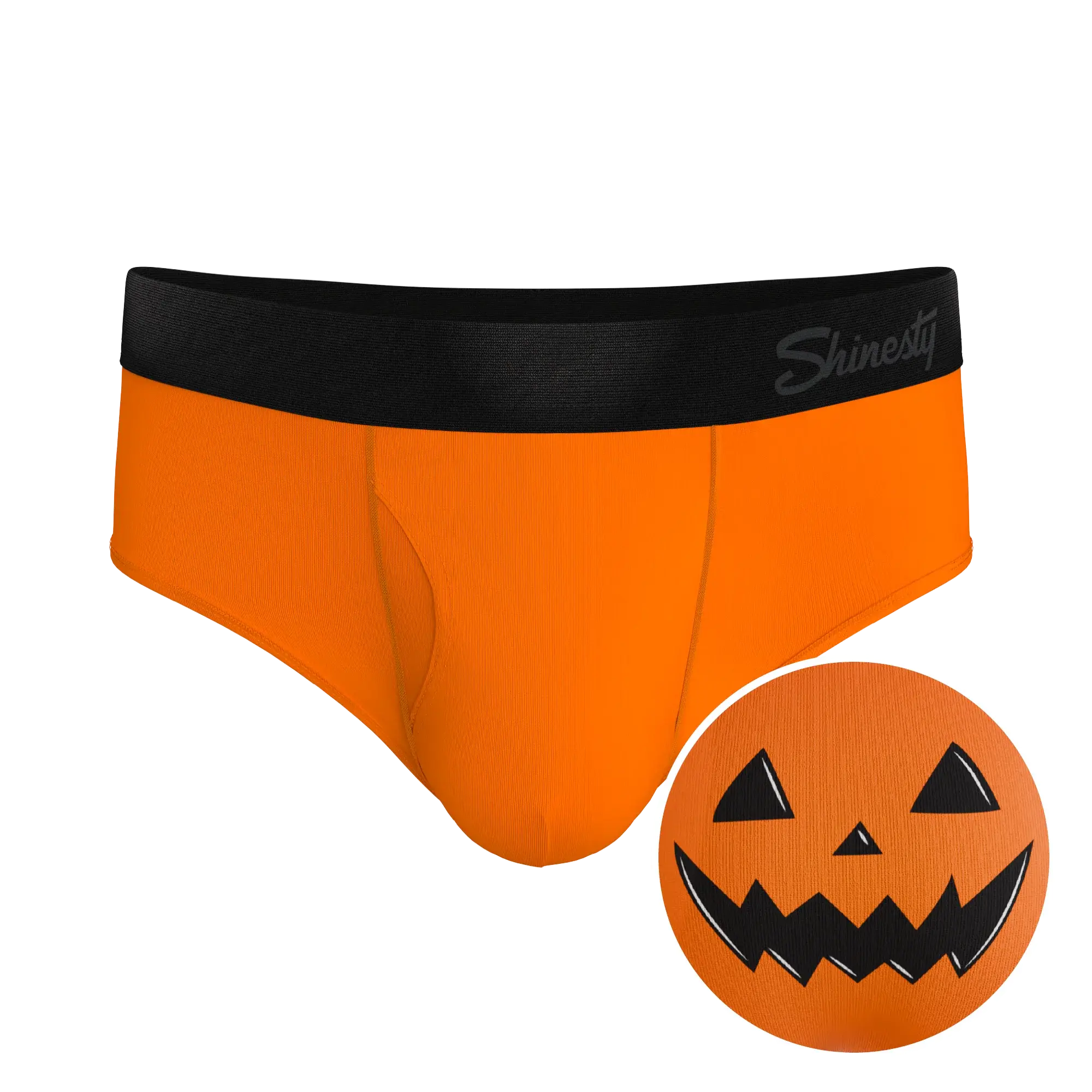 The Good Gourd | Jack O Lantern Ball Hammock® Pouch Underwear Briefs - Shinesty - Flyclothing LLC