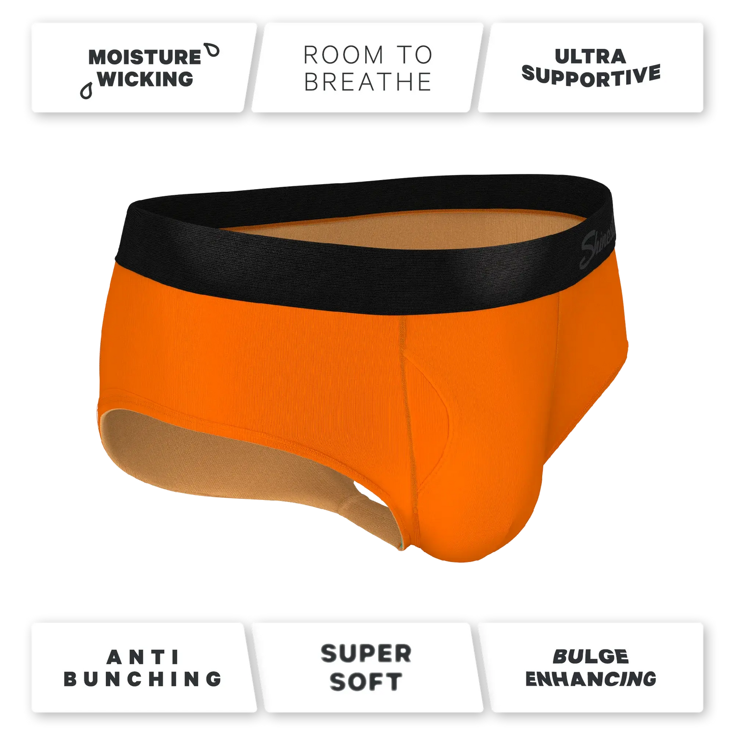 The Good Gourd | Jack O Lantern Ball Hammock® Pouch Underwear Briefs - Shinesty - Flyclothing LLC