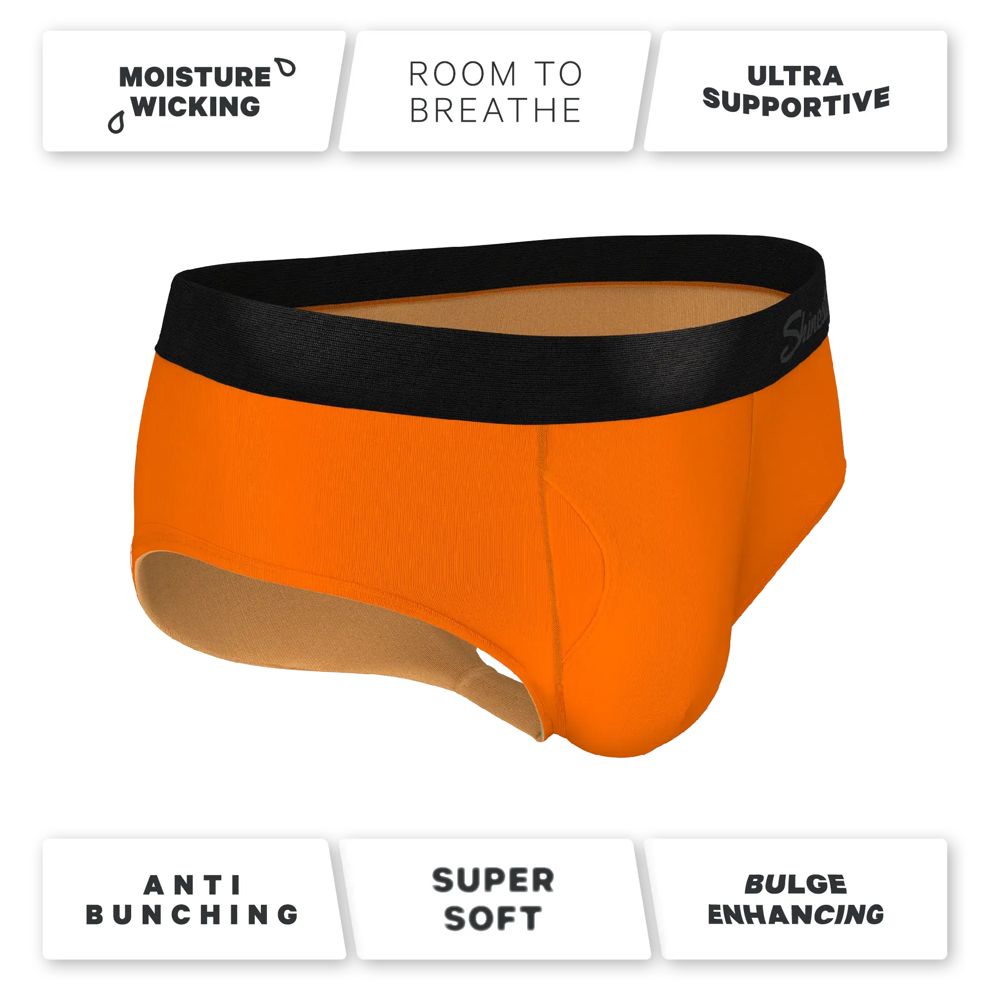 The Good Gourd | Jack O Lantern Ball Hammock® Pouch Underwear Briefs - Shinesty - Flyclothing LLC