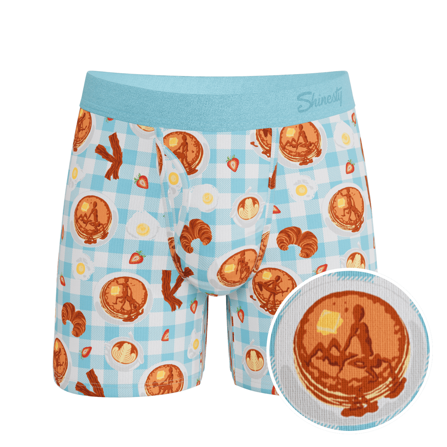 The Good Moaning | Naughty Breakfast Ball Hammock® Pouch Underwear With Fly - Shinesty - Flyclothing LLC