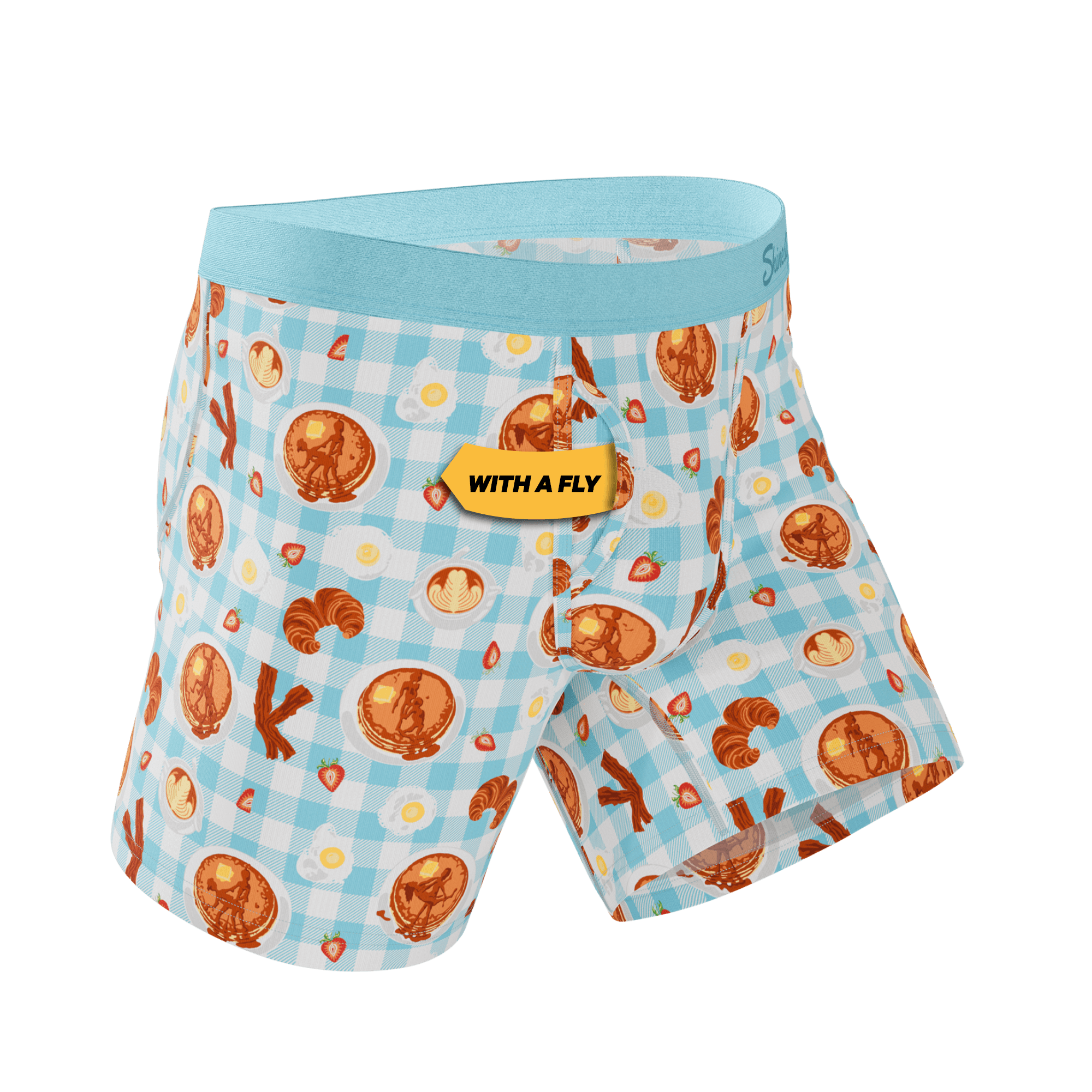 The Good Moaning | Naughty Breakfast Ball Hammock® Pouch Underwear With Fly - Shinesty - Flyclothing LLC