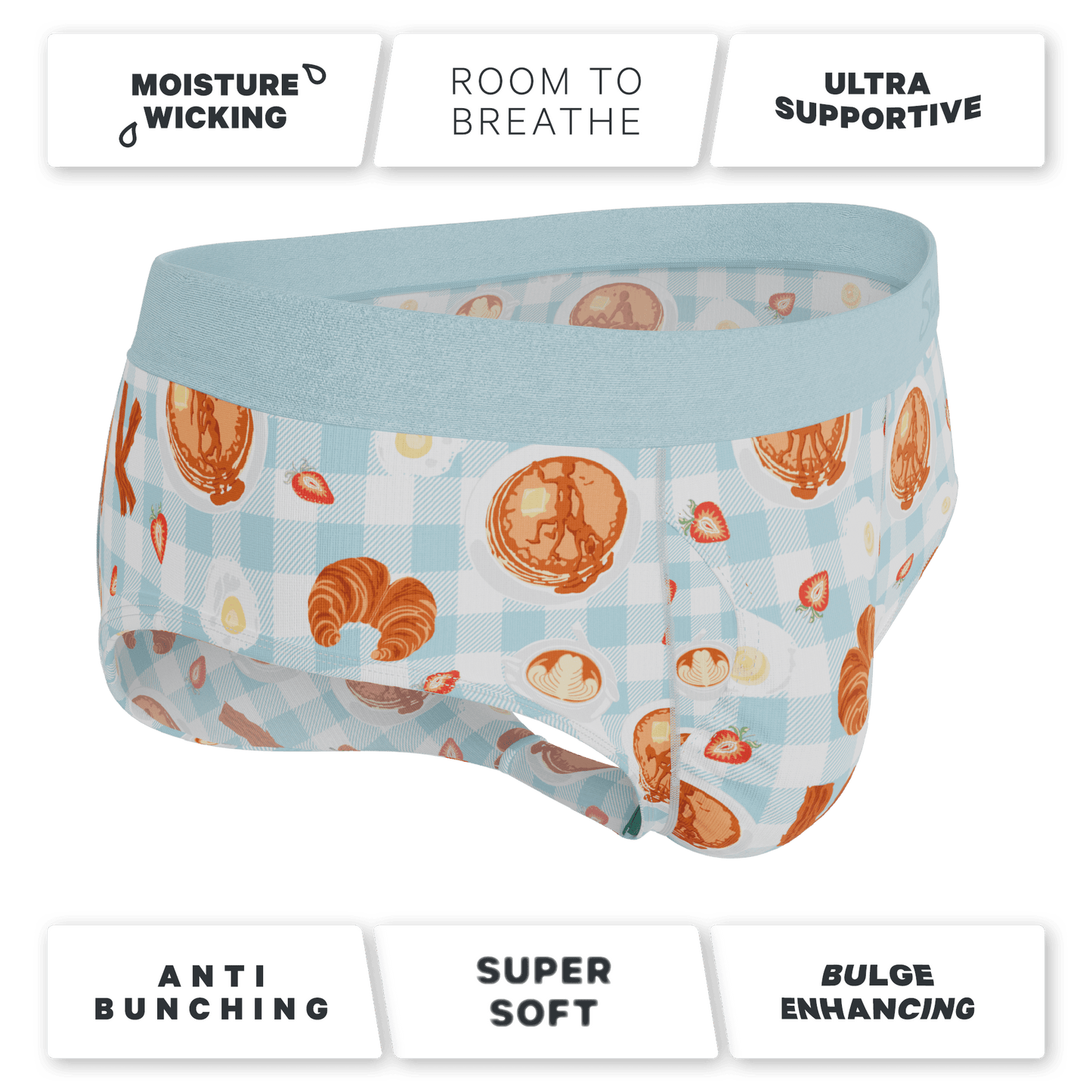 The Good Moaning | Naughty Breakfast Ball Hammock® Pouch Underwear Briefs - Shinesty - Flyclothing LLC