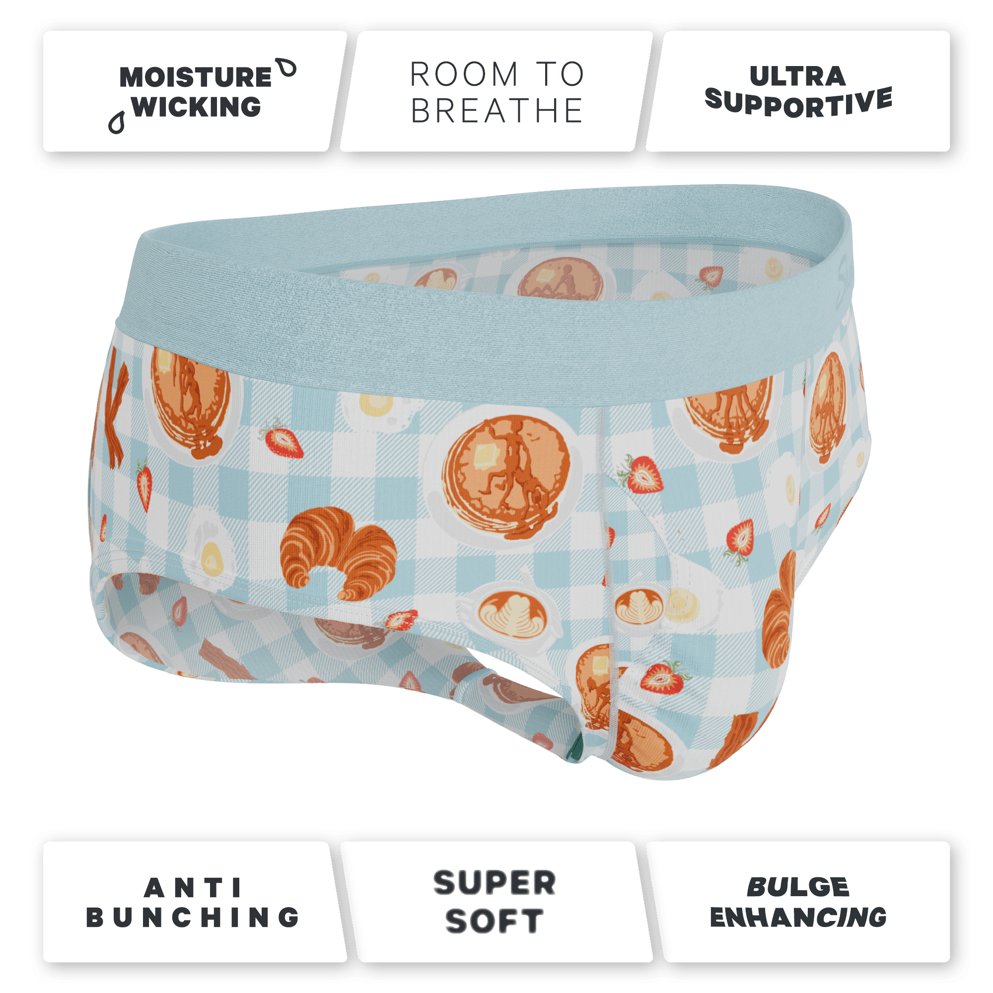 The Good Moaning | Naughty Breakfast Ball Hammock® Pouch Underwear Briefs - Shinesty - Flyclothing LLC