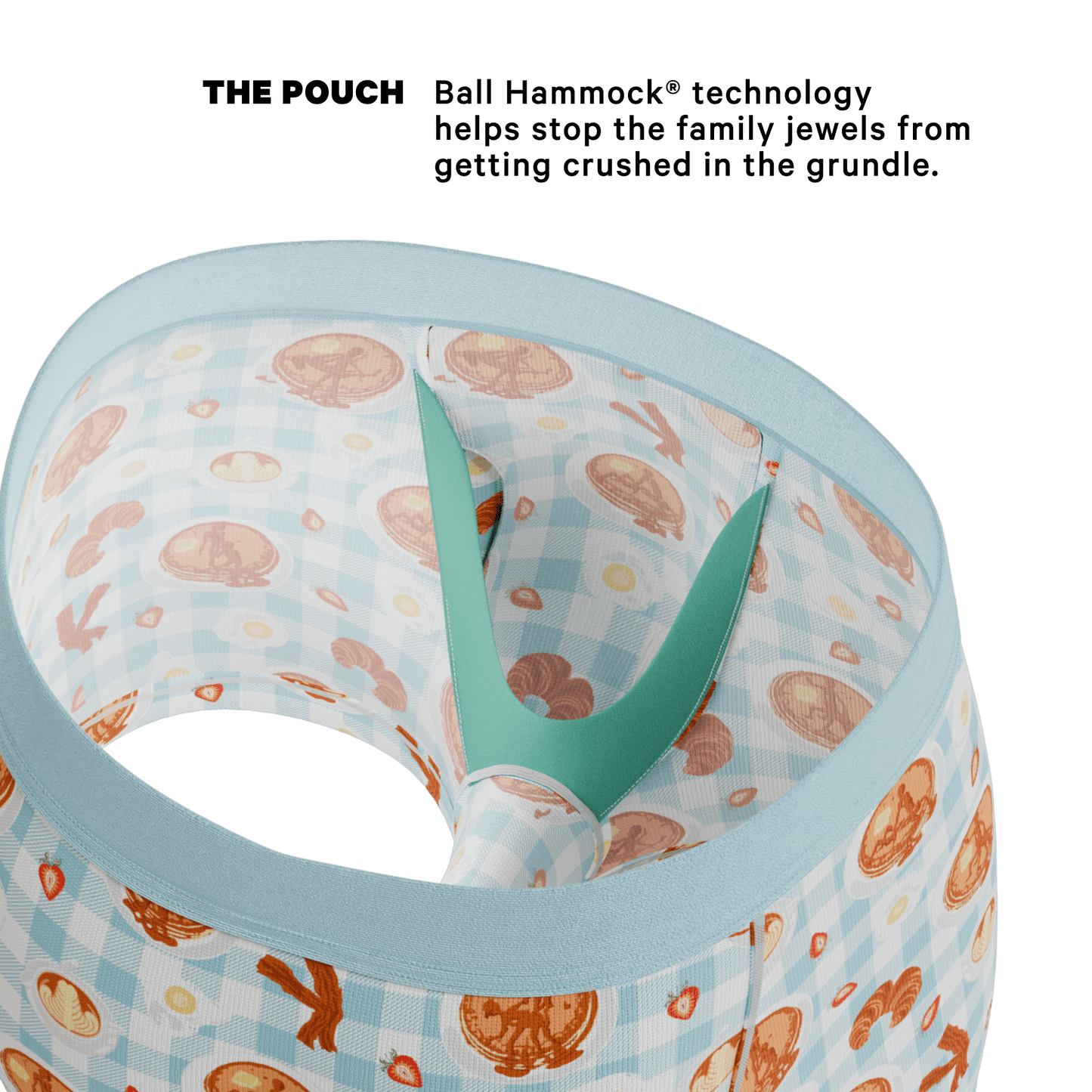 The Good Moaning | Naughty Breakfast Ball Hammock® Pouch Trunks Underwear - Shinesty - Flyclothing LLC