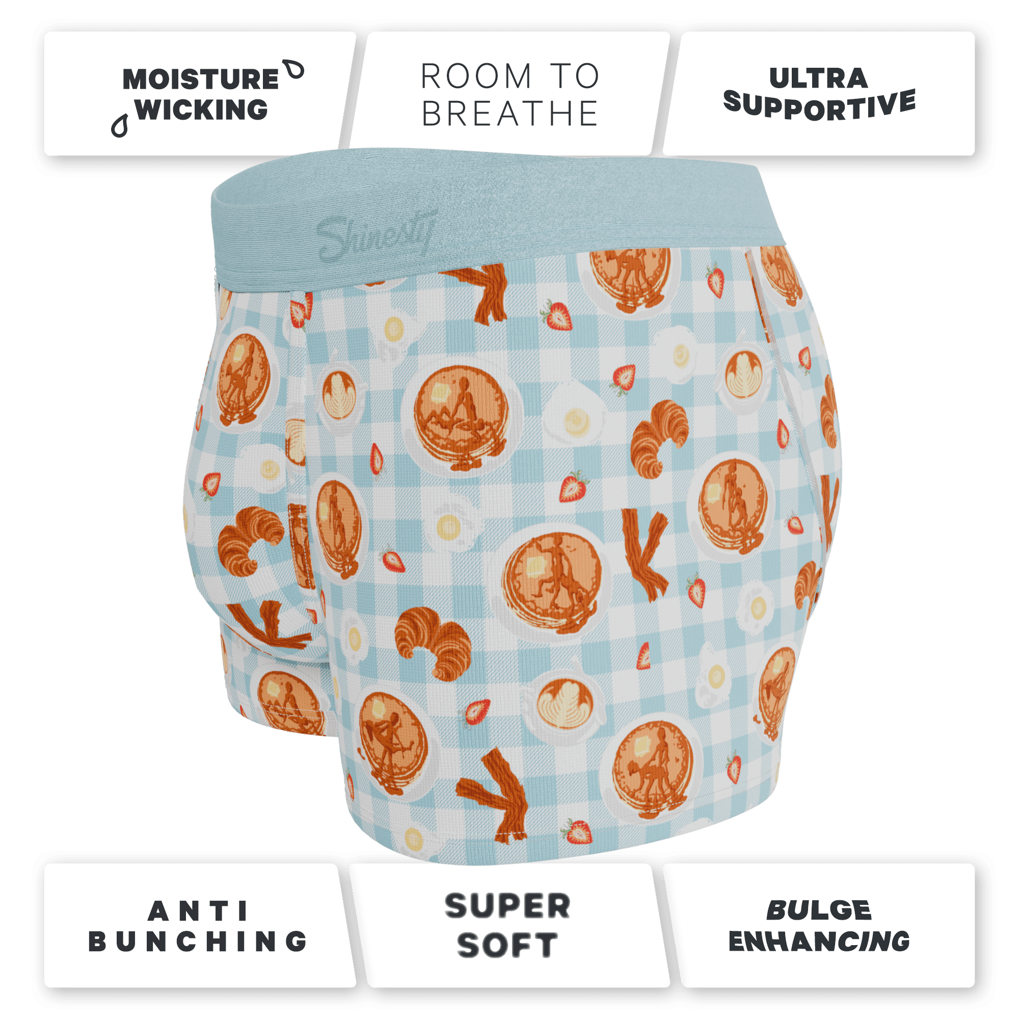 The Good Moaning | Naughty Breakfast Ball Hammock® Pouch Trunks Underwear - Shinesty - Flyclothing LLC
