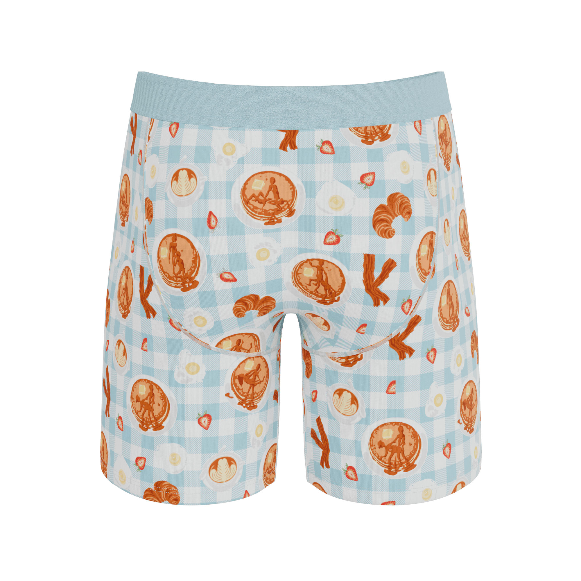 The Good Moaning | Naughty Breakfast Long Leg Ball Hammock® Pouch Underwear With Fly - Shinesty - Flyclothing LLC