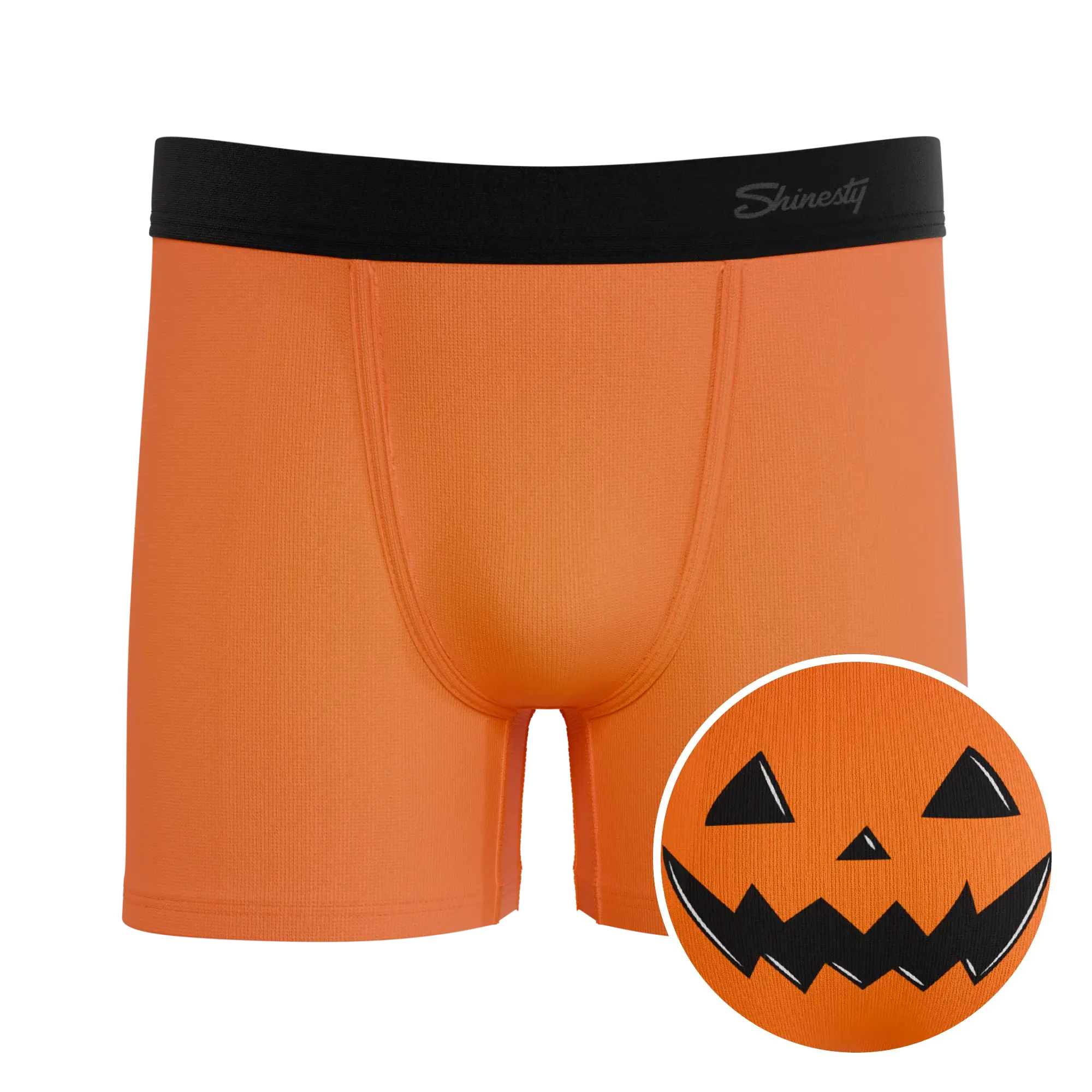 The Good Gourd | Jack O Lantern Boy's Boxer Briefs - Shinesty - Flyclothing LLC
