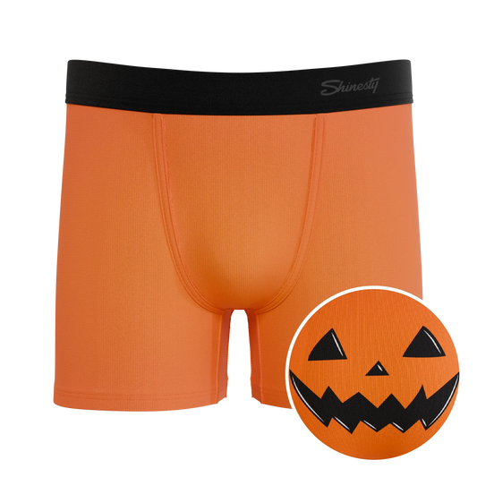 The Good Gourd | Jack O Lantern Boy's Boxer Briefs - Shinesty - Flyclothing LLC
