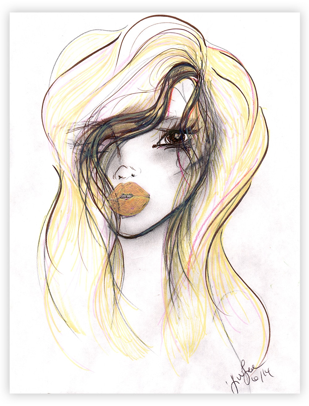 Black Market Art Company Goodbye Print