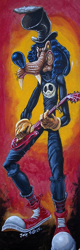 Black Market Art Company Goofy Slash Print