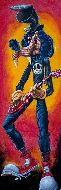 Black Market Art Company Goofy Slash Print - Black Market Art Company - Flyclothing LLC