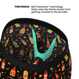 The Gotcha Sriracha | Hot Sauce Long Leg Ball Hammock® Pouch Underwear With Fly - Shinesty - Flyclothing LLC