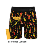 The Gotcha Sriracha | Hot Sauce Long Leg Ball Hammock® Pouch Underwear With Fly - Shinesty - Flyclothing LLC