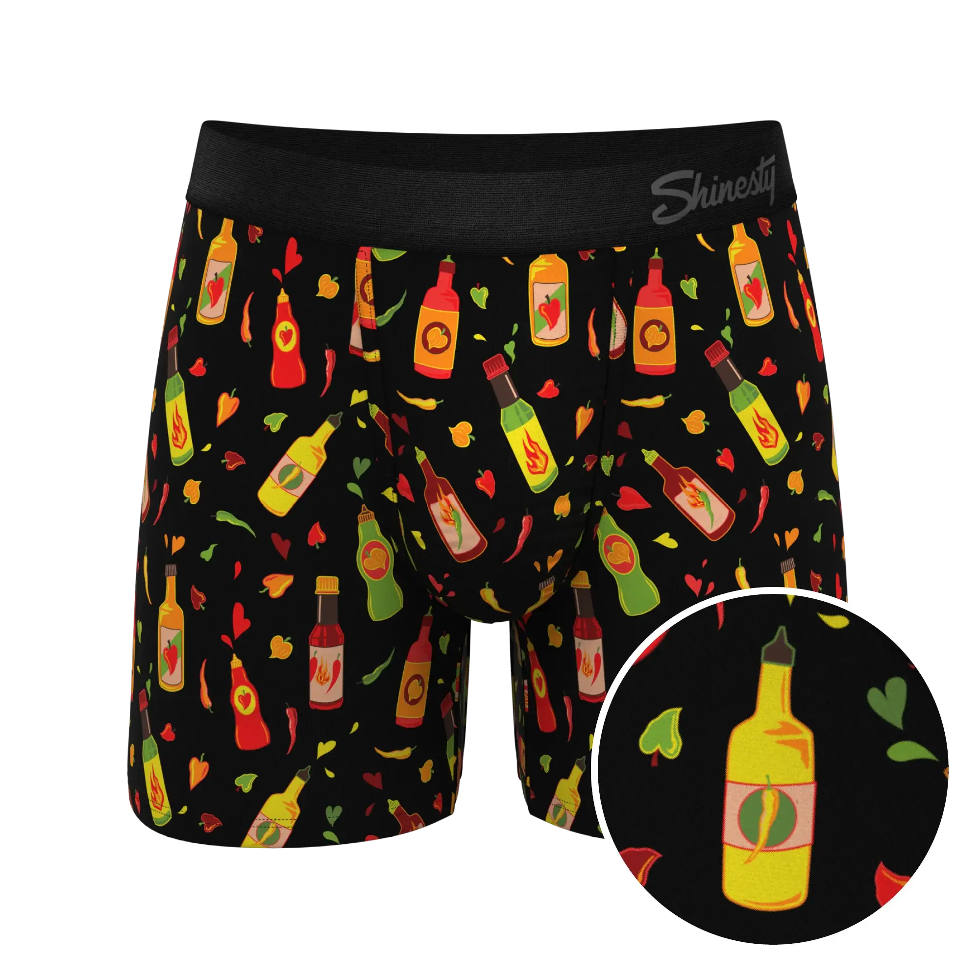 The Gotcha Sriracha | Hot Sauce Ball Hammock® Pouch Underwear - Shinesty - Flyclothing LLC