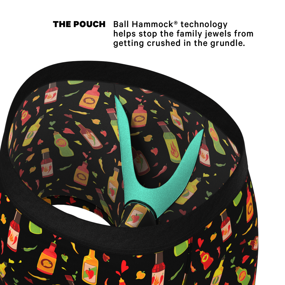 The Gotcha Sriracha | Hot Sauce Ball Hammock® Pouch Underwear - Shinesty - Flyclothing LLC