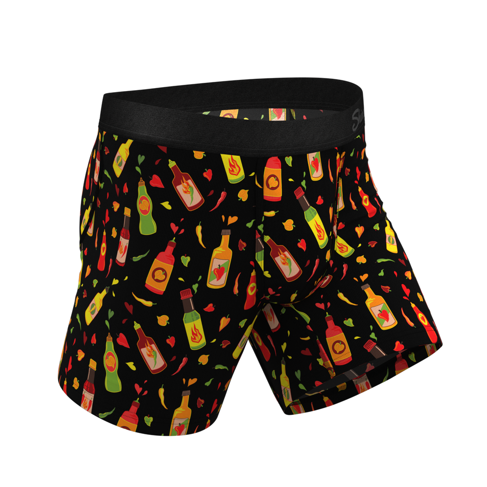 The Gotcha Sriracha | Hot Sauce Ball Hammock® Pouch Underwear - Shinesty - Flyclothing LLC