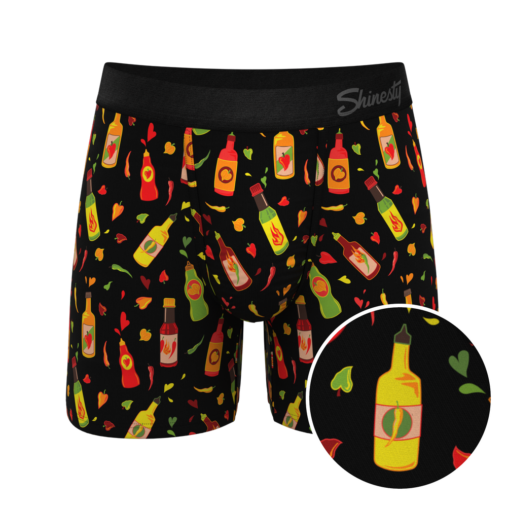 The Gotcha Sriracha | Hot Sauce Ball Hammock® Pouch Underwear - Shinesty - Flyclothing LLC