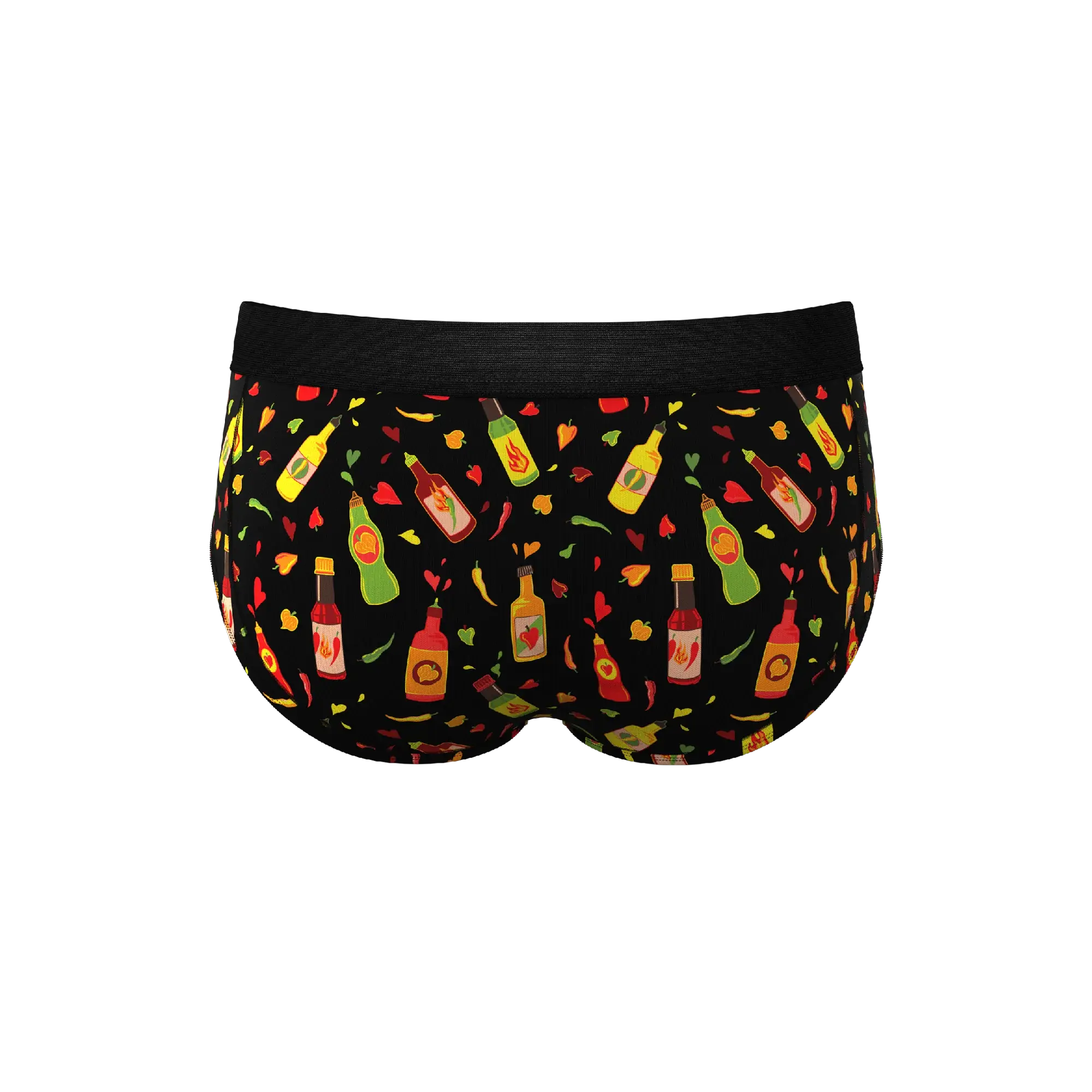 The Gotcha Sriracha | Hot Sauce Ball Hammock® Pouch Underwear Briefs - Shinesty - Flyclothing LLC