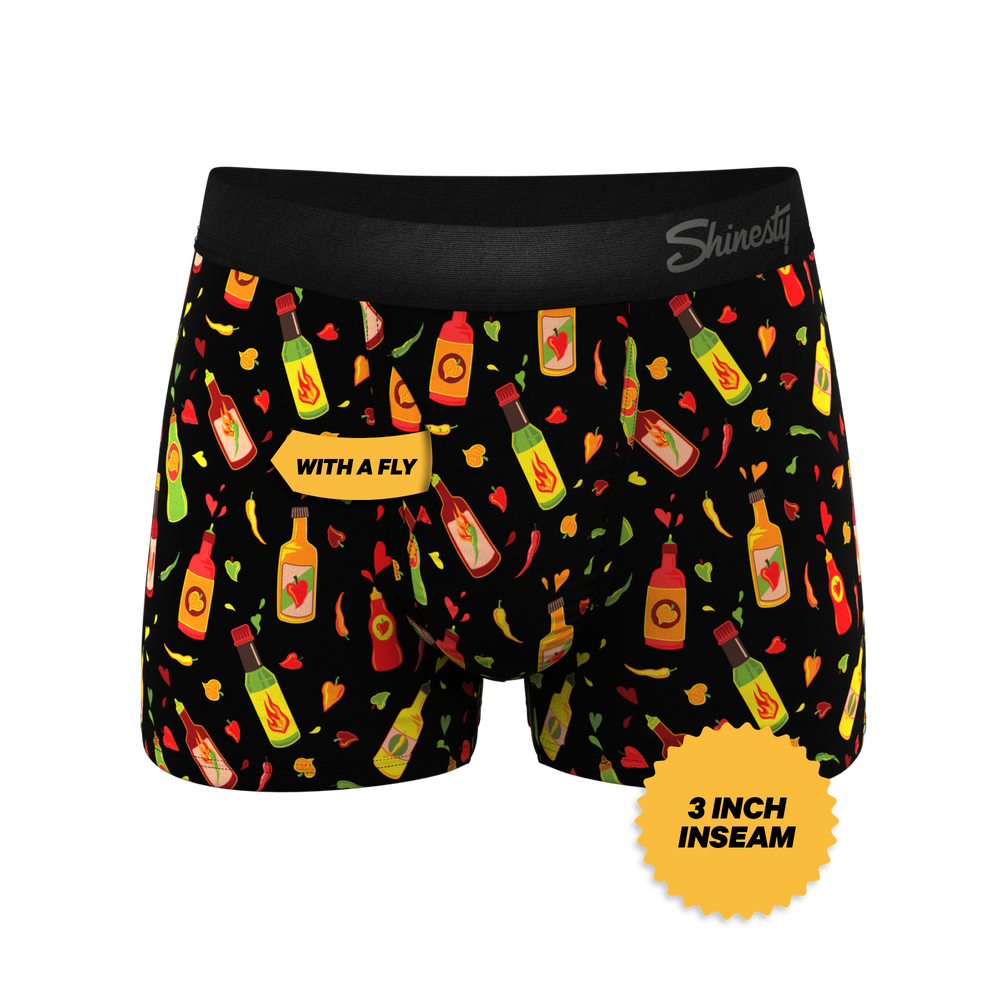 The Gotcha Sriracha | Hot Sauce Ball Hammock® Pouch Trunks Underwear - Shinesty - Flyclothing LLC