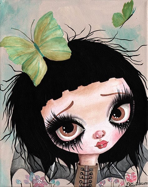 Black Market Art Company Gothic Fairy No. 1 Print