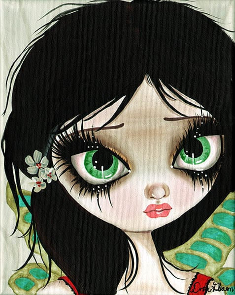 Black Market Art Company Gothic Fairy No. 3 Print