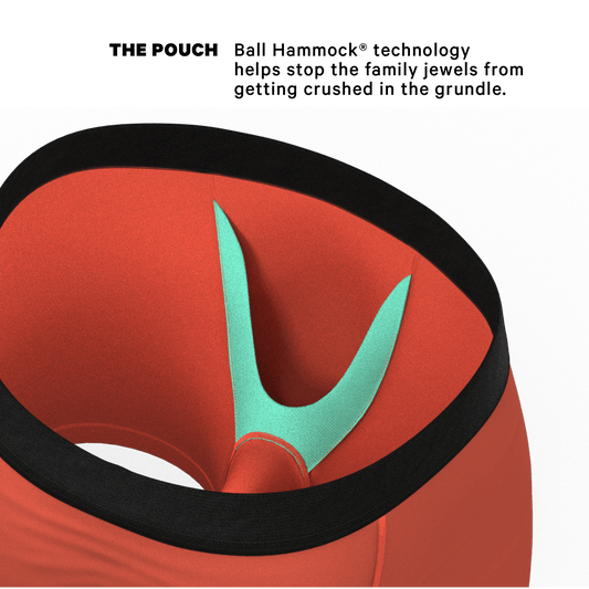 The Gotta Terracotta | Terracotta Orange Ball Hammock® Pouch Underwear - Shinesty