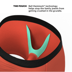 The Gotta Terracotta | Terracotta Orange Ball Hammock® Pouch Underwear - Shinesty