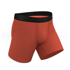 The Gotta Terracotta | Terracotta Orange Ball Hammock® Pouch Underwear - Shinesty