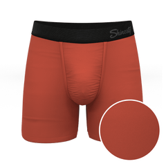 The Gotta Terracotta | Terracotta Orange Ball Hammock® Pouch Underwear - Shinesty