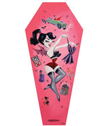 Black Market Art Company Ghouls Rush In & Stretched Canvas Coffin Print - Black Market Art Company - Flyclothing LLC