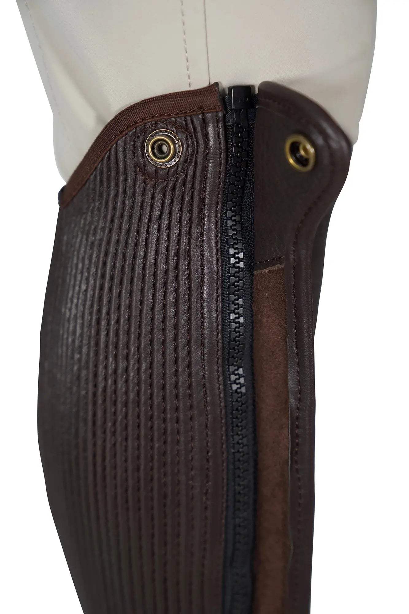 Grand Prix Elite Leather Half Chaps - Huntley Equestrian - Flyclothing LLC